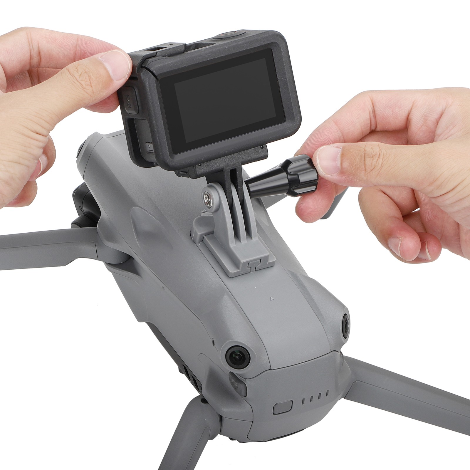 Action Camera Connector Fixed Base Adapter Mount For DJI Air 3 Drone Accessories