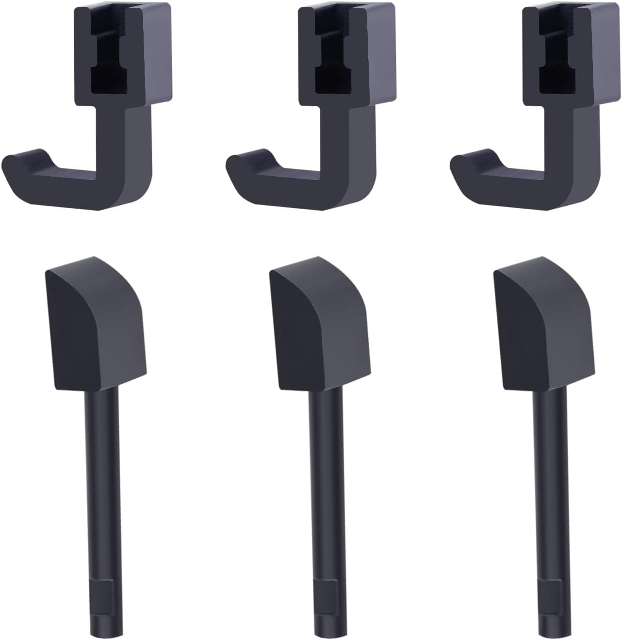 3 Set Replacement Tool Box Latches / Locks For US General Pro Tool Box Black