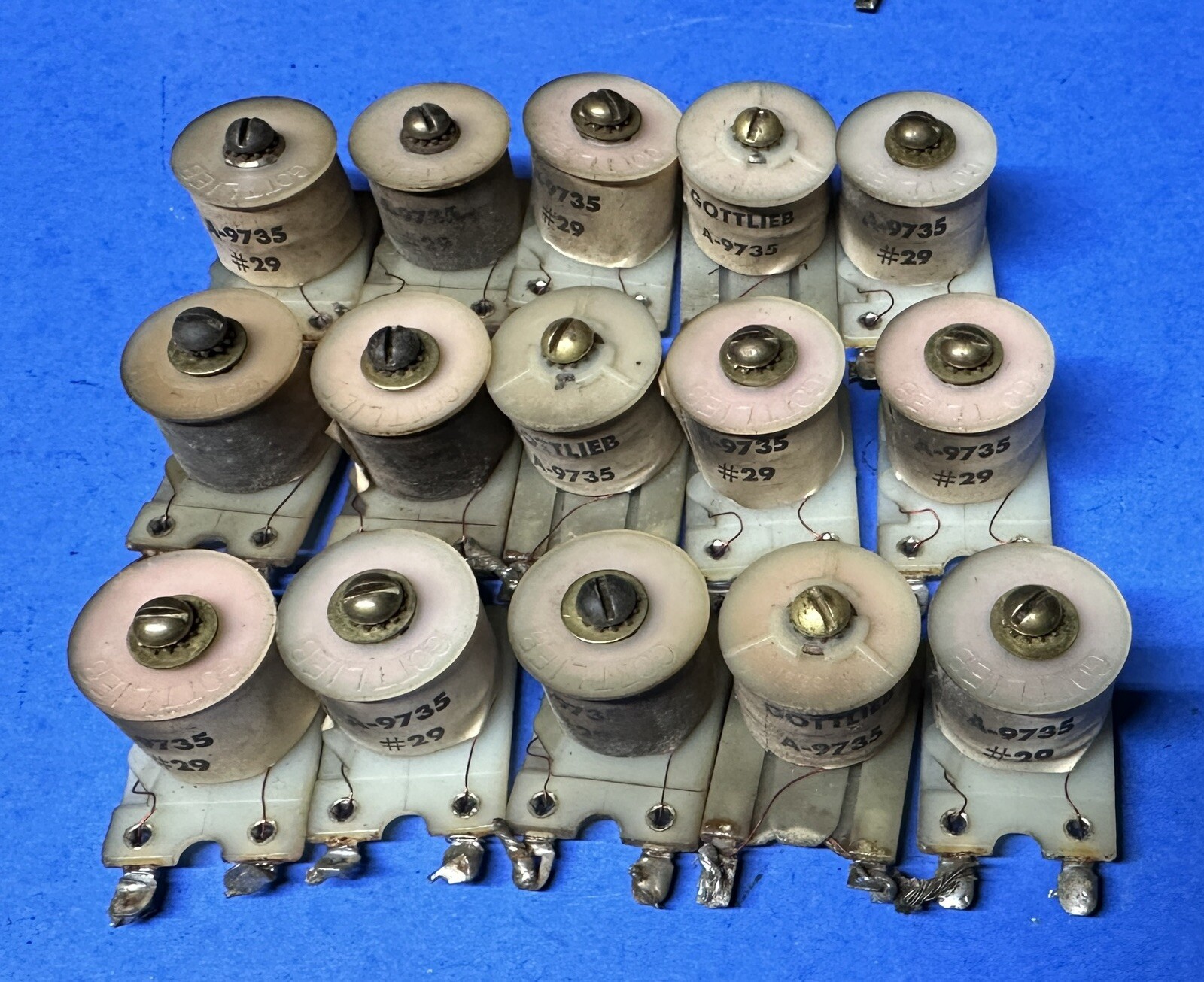 A-9735 Gottlieb Pinball Relay Coil, A-489, A-3891, A-7676, R-20-4
