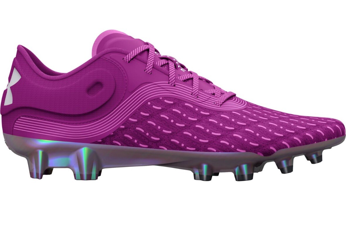 Under Armour UA Magnetico Elite 3 FG Sz 8 Men’s Soccer Cleat Purple 3026740-500