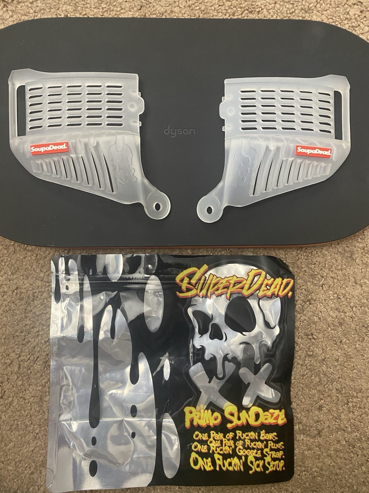 Superdead Paintball Primo Sundaze Clear Ears Mask Drip Super Dead