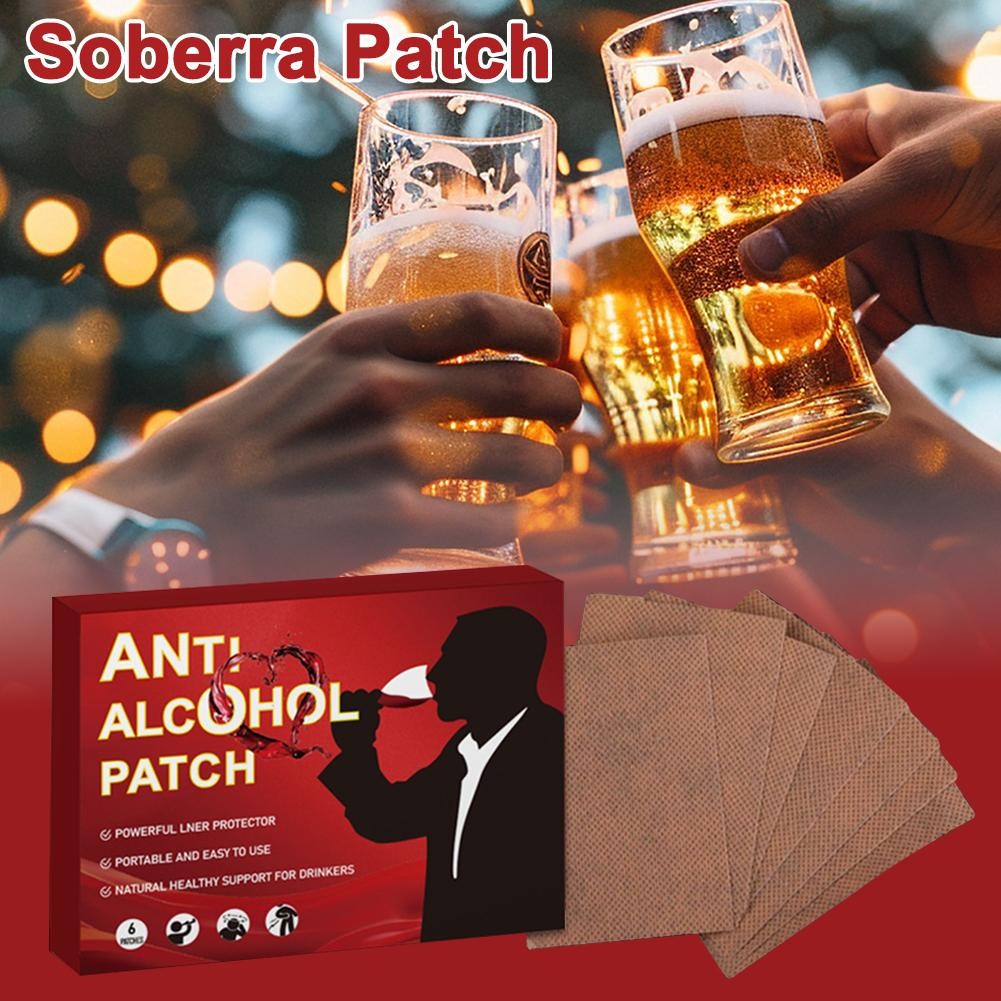 6pcs Soberra Patch, New Soberra Patch, Anti Alcohol Patch, Body Care Patch