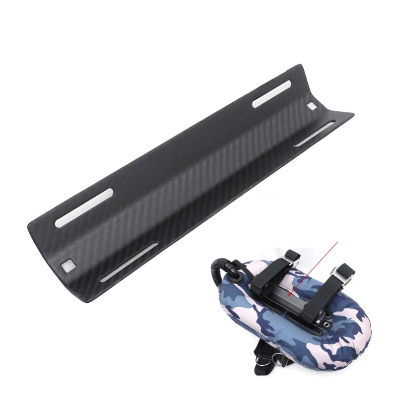 Carbon Fiber Single Tanks Adapter Equipment Thickness 2.5mm for Safe Diving