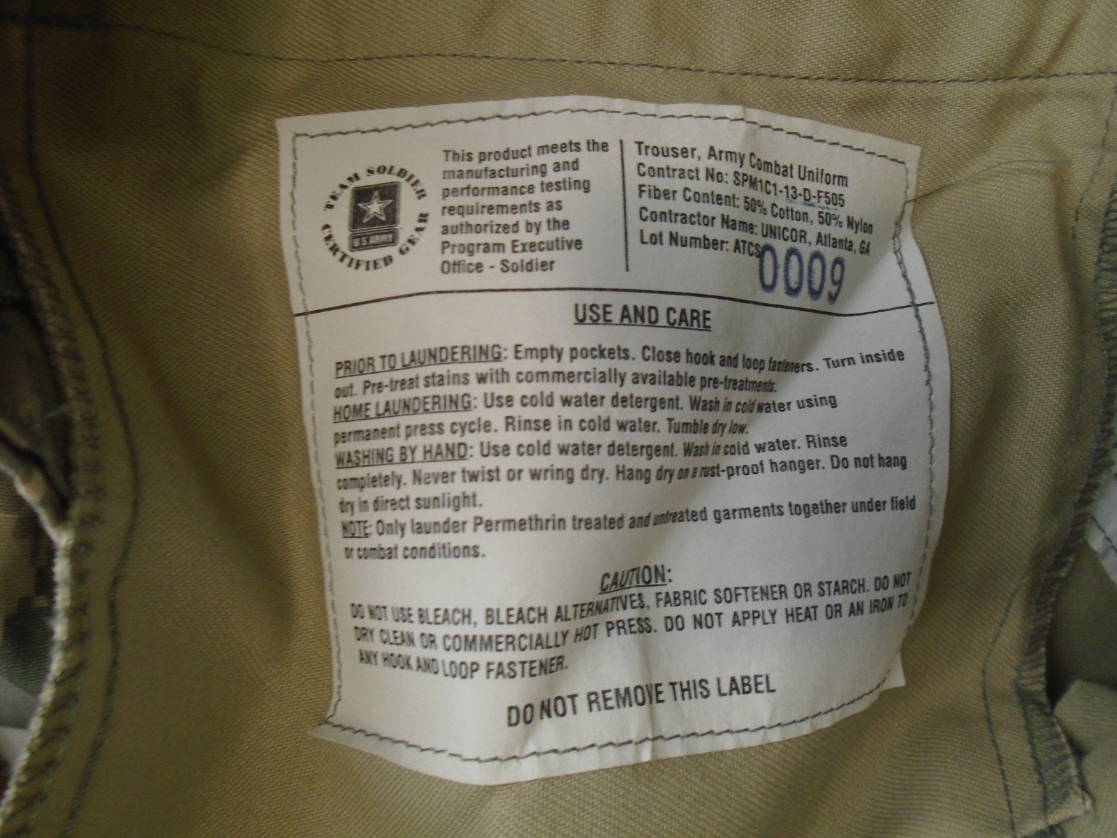US Military Army Combat Uniform ACU Pants Size Small X-Short 2013 New USA 256-K