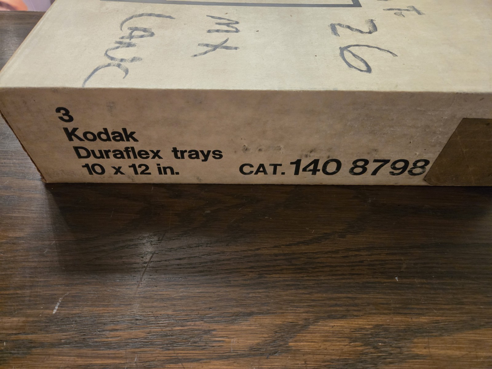 VINTAGE: KODAK 10"x12" heavy duty Duraflex Trays New Old Stock In Original Box