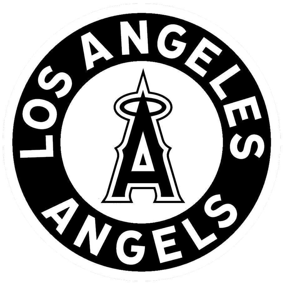 Vinyl Decal Car Truck Sticker Wall Baseball MLB  - Los Angeles Angels Logo v3
