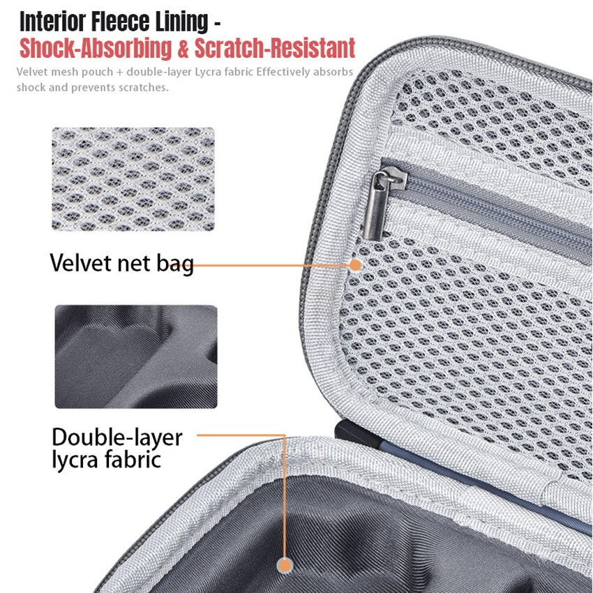For OSMO ACTION 6 Standard PU Storage Bag Accessories