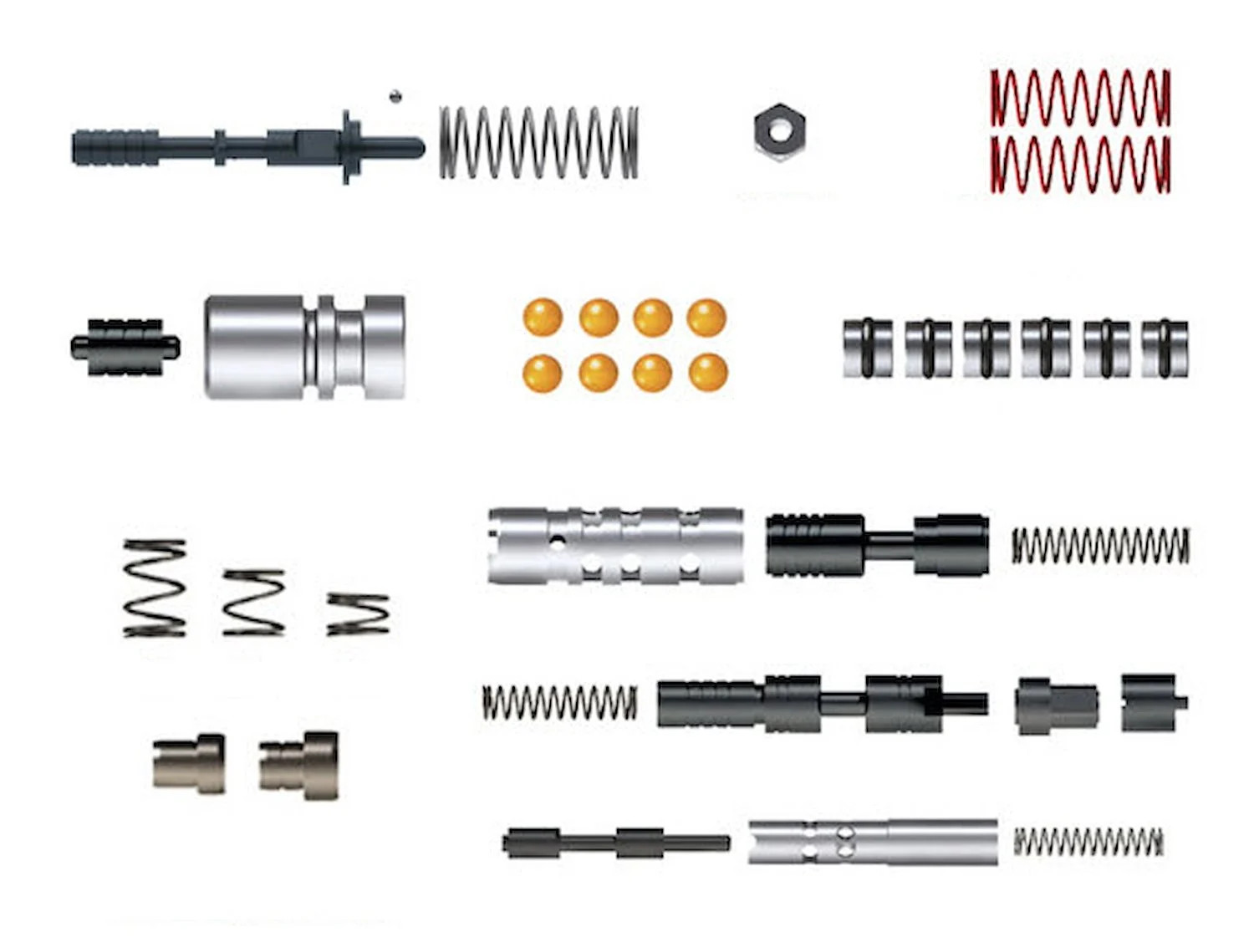Sonnax 6L45-6L90ZIP Drop-in Zip Valve Kit for GM 6L45, 6L50, 6L80, 6L90