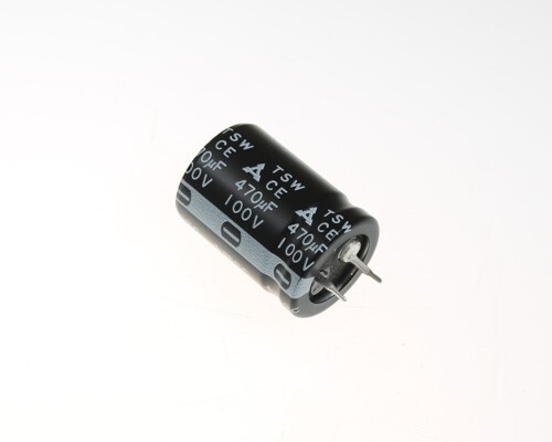 6x 470uF 100V Radial Snap In Mount Electrolytic Capacitor DC 85C 470mfd 100VDC