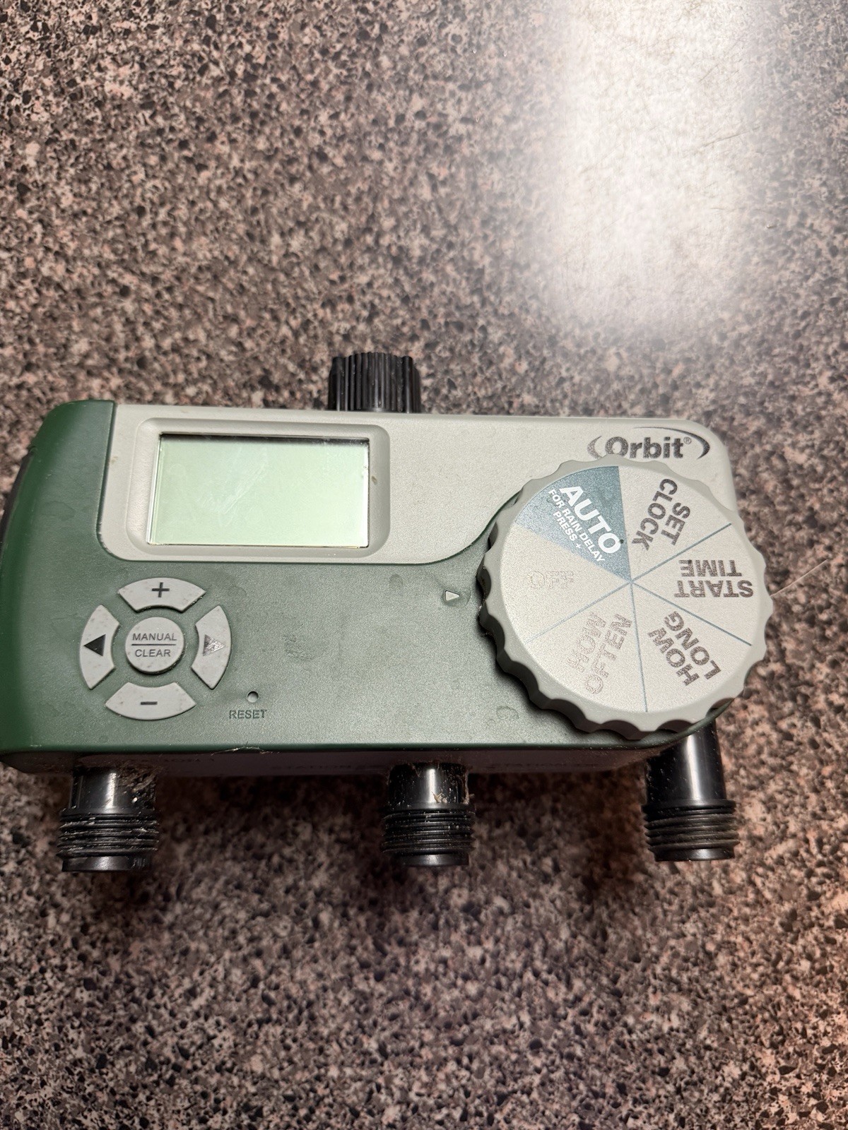 Orbit 56082 Programmable Digital Hose Watering Timer 3-Outlet With LCD Screen