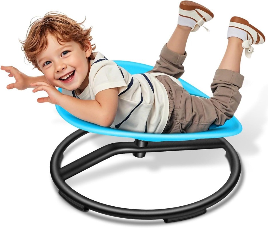 Spinning Chair for Autistic Kids, Sensory Swivel Chair, 220LBS Weight Capacity
