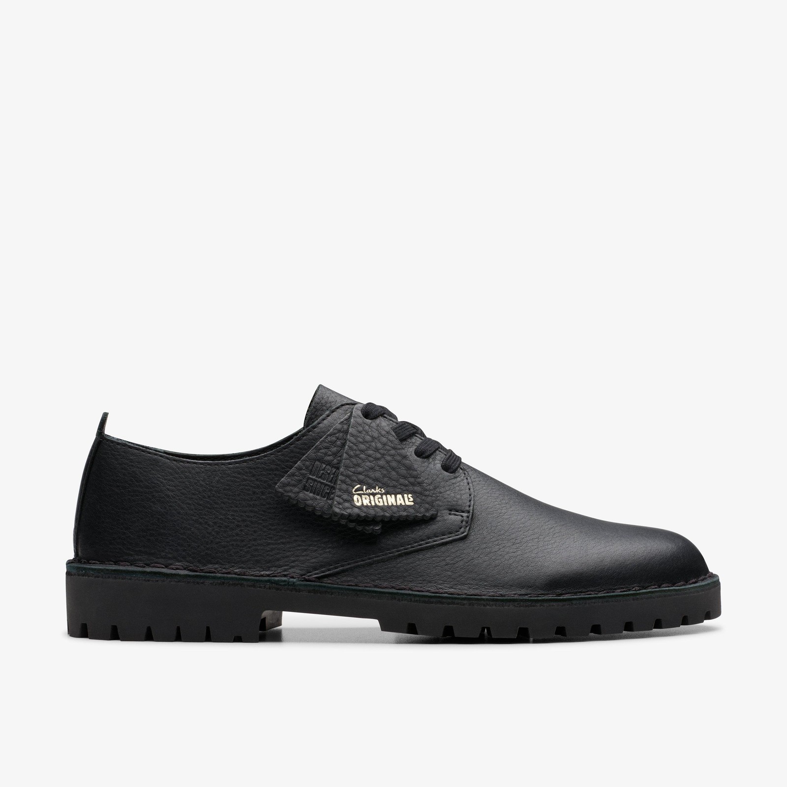 Clarks Men's Desert Rock Lo Black 26179178