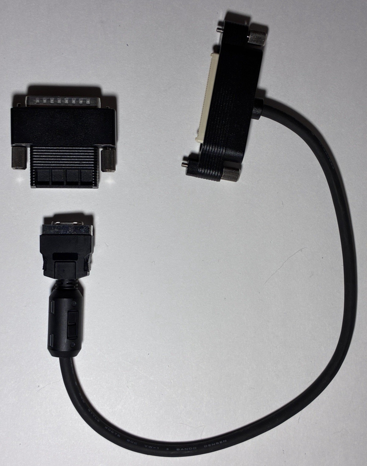 IBM ThinkPad T20 T21 T22 T23 Floppy Disk Drive FDD Cable + Parallel Port Adapter