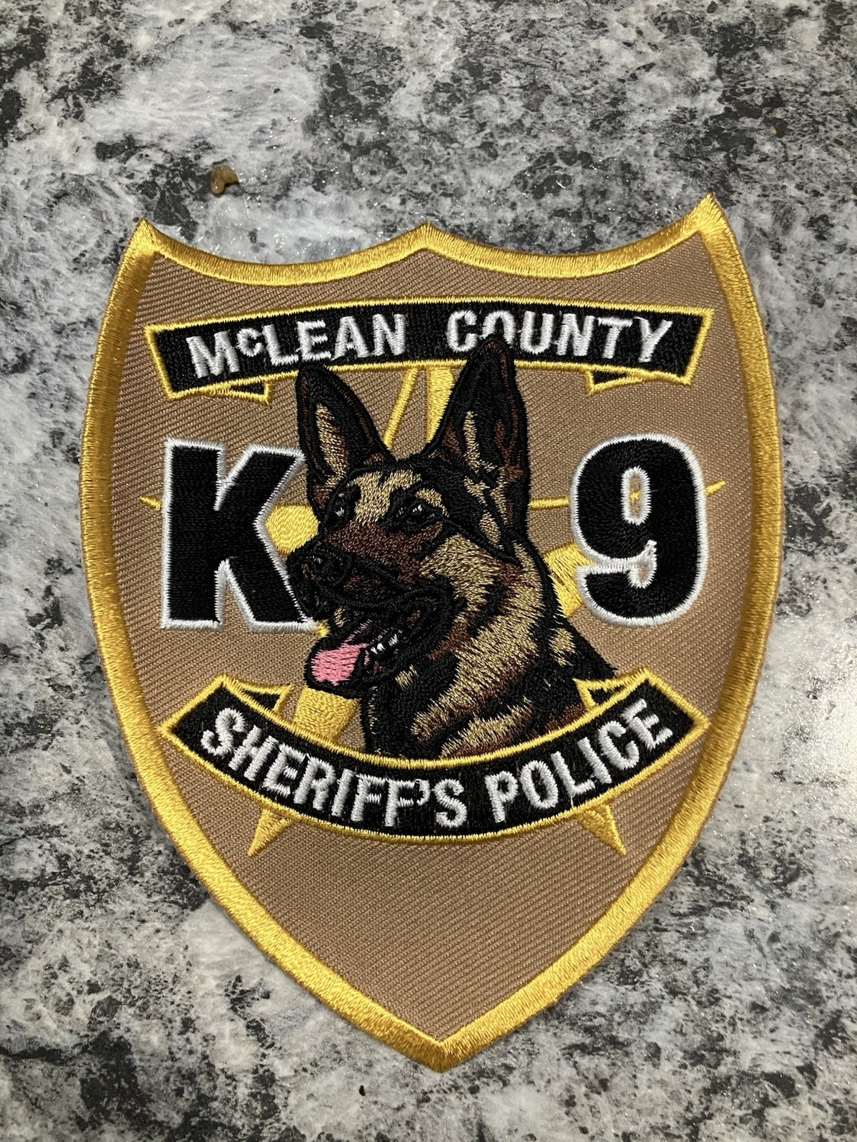 McLean County, IL Sheriff’s Police K-9 Patch New!