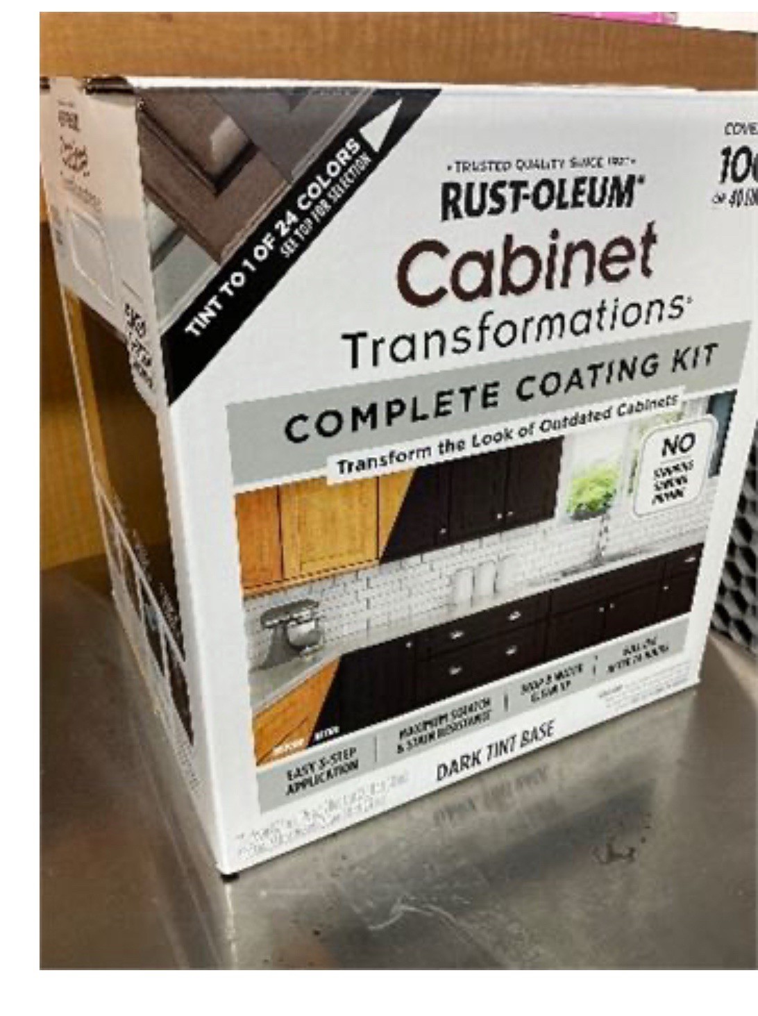 Rust-Oleum Cabinet Transformations Coating System Dark Tint Covers 200sf #258242