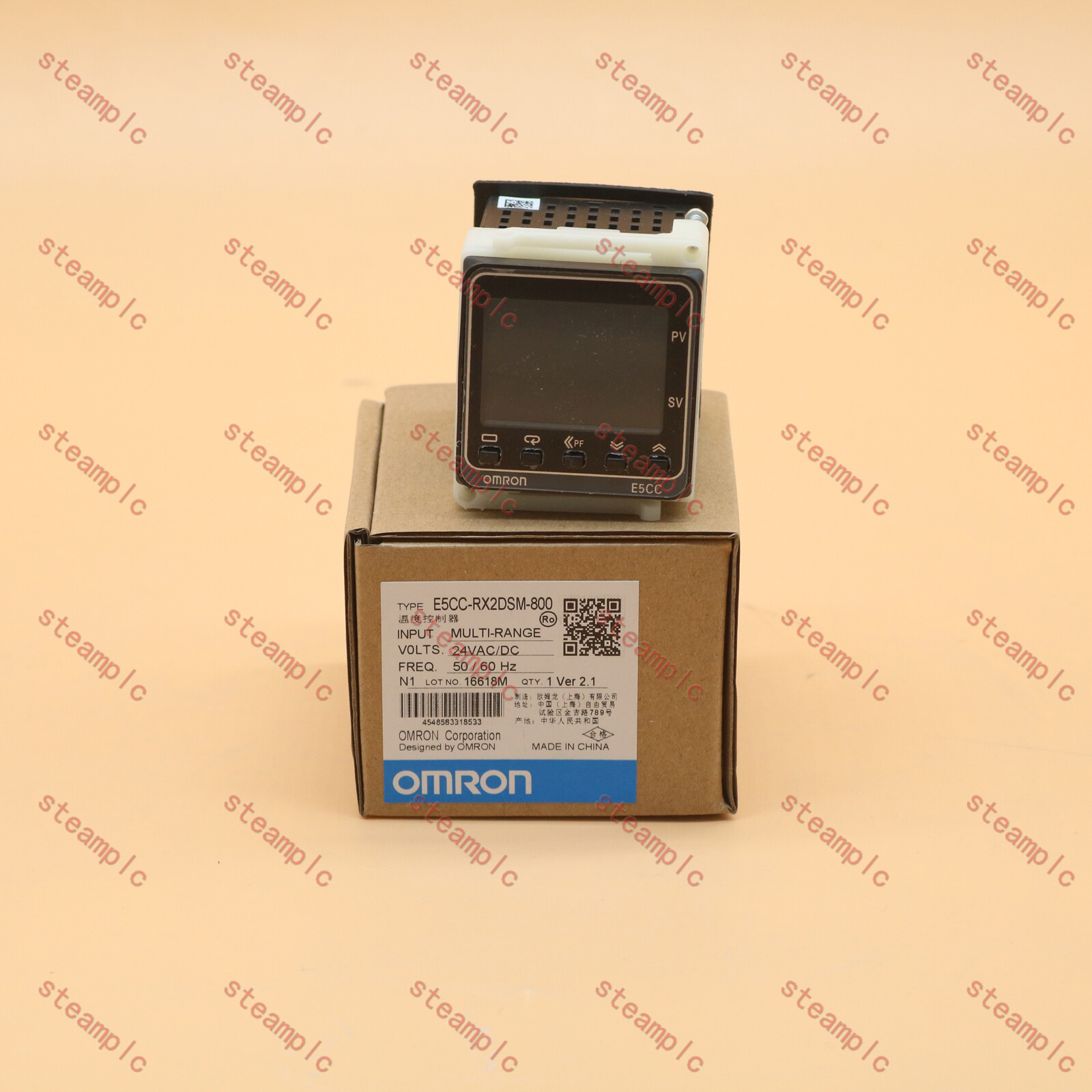 OMRON New IN BOX Temperature Controller E5CC-RX2DSM-800 spot stock