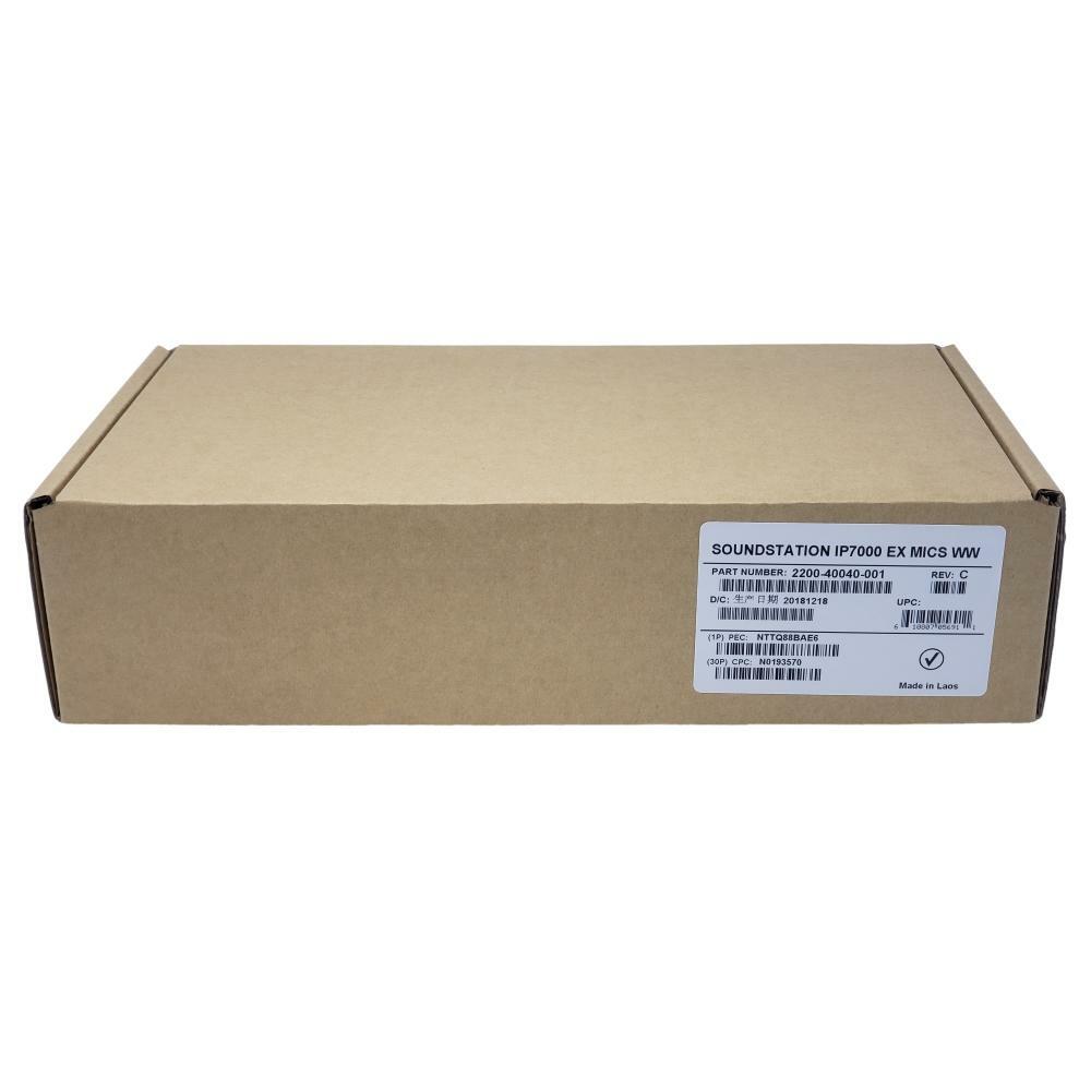 Polycom SoundStation IP 7000 Extension Microphones (2200-40040-001) - New, 1-Yr