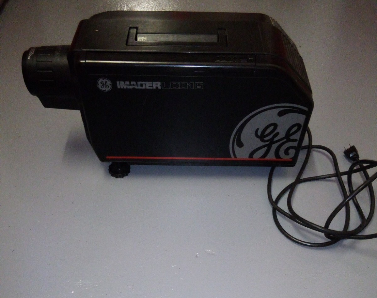 GE imager lcd16 projector No Remote Control