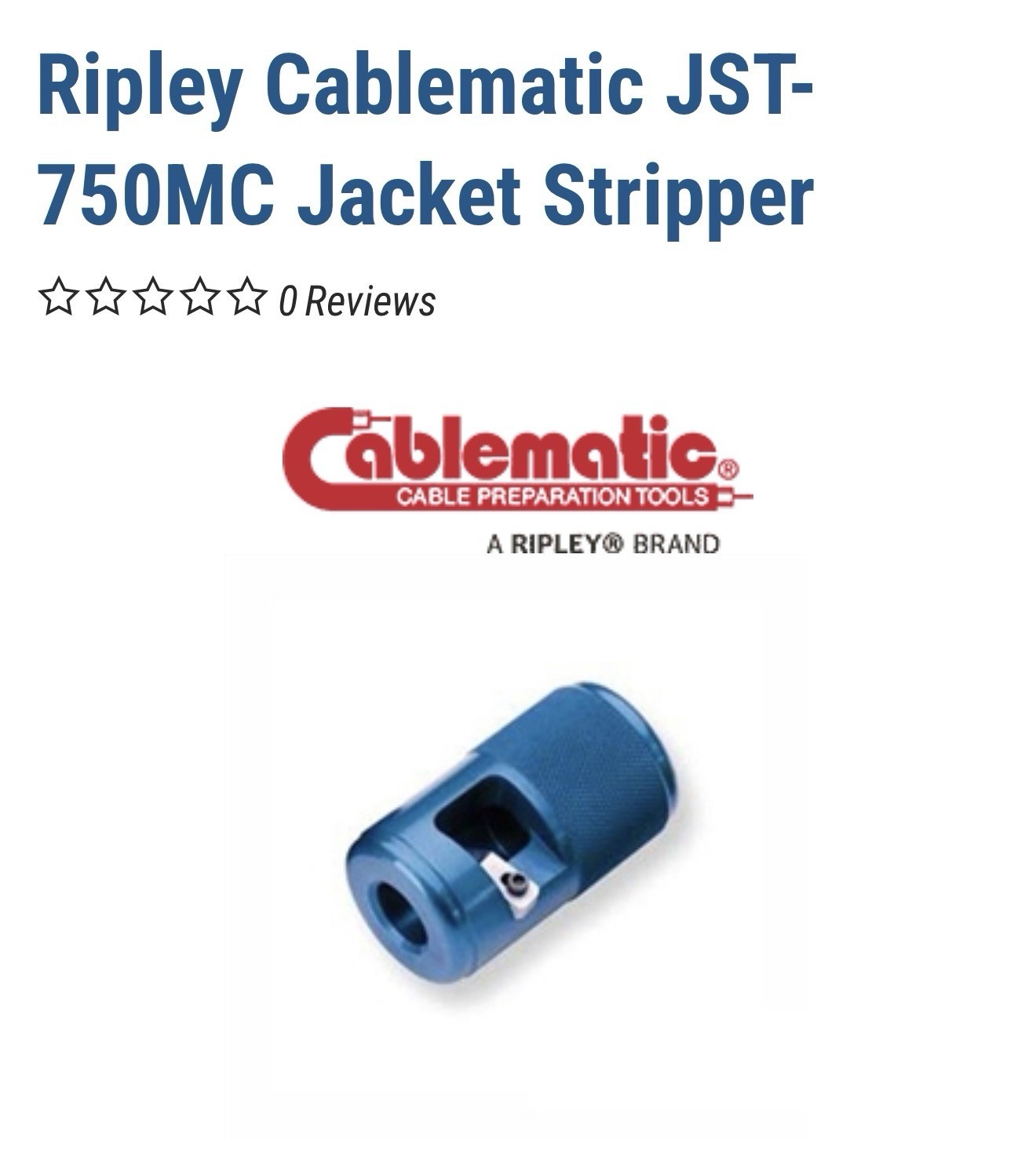 Ripley cablematic Jst 750