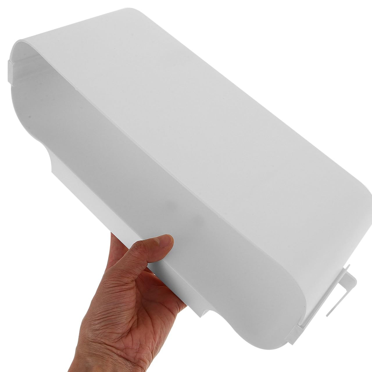 Bedside Caddy for Dorm Bed, Plastic Bedside Hanging Organizer with Side Hooks...