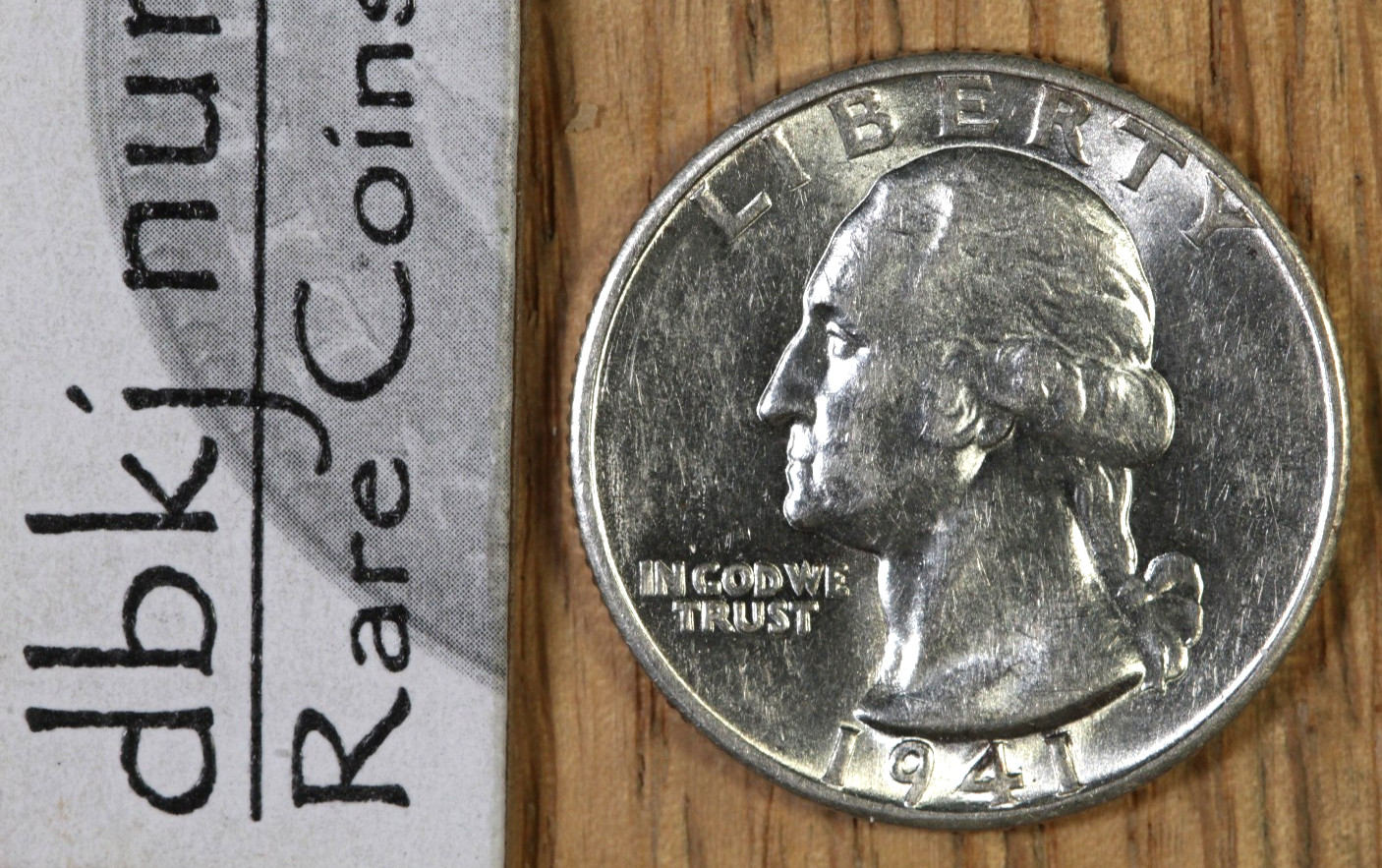 1941 D Washington Quarter Silver 25¢ - AU+ - About Uncirculated Plus dbkjA