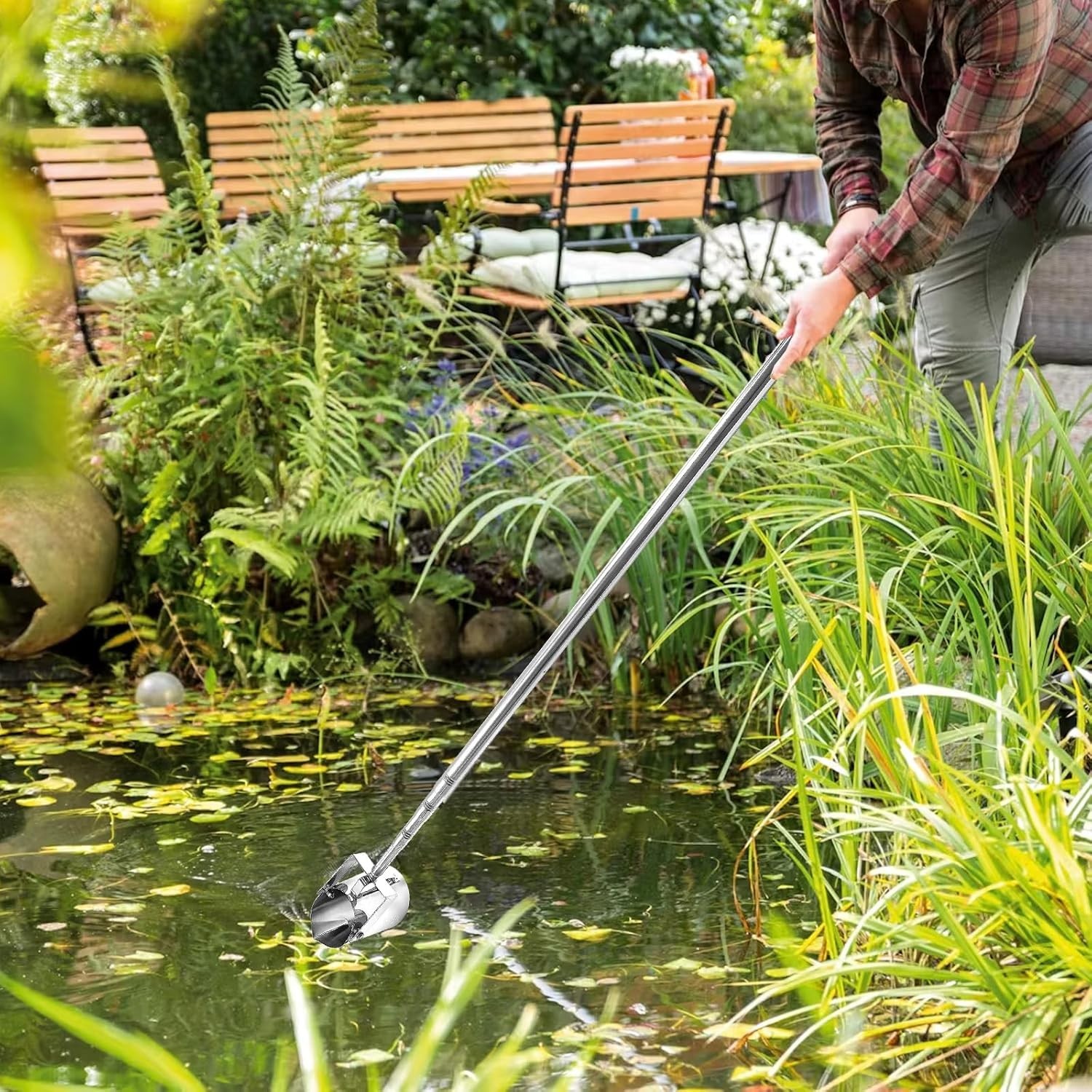 Telescopic Stainless Steel Water Sampler（4.3ft-13ft/900ml） Water S