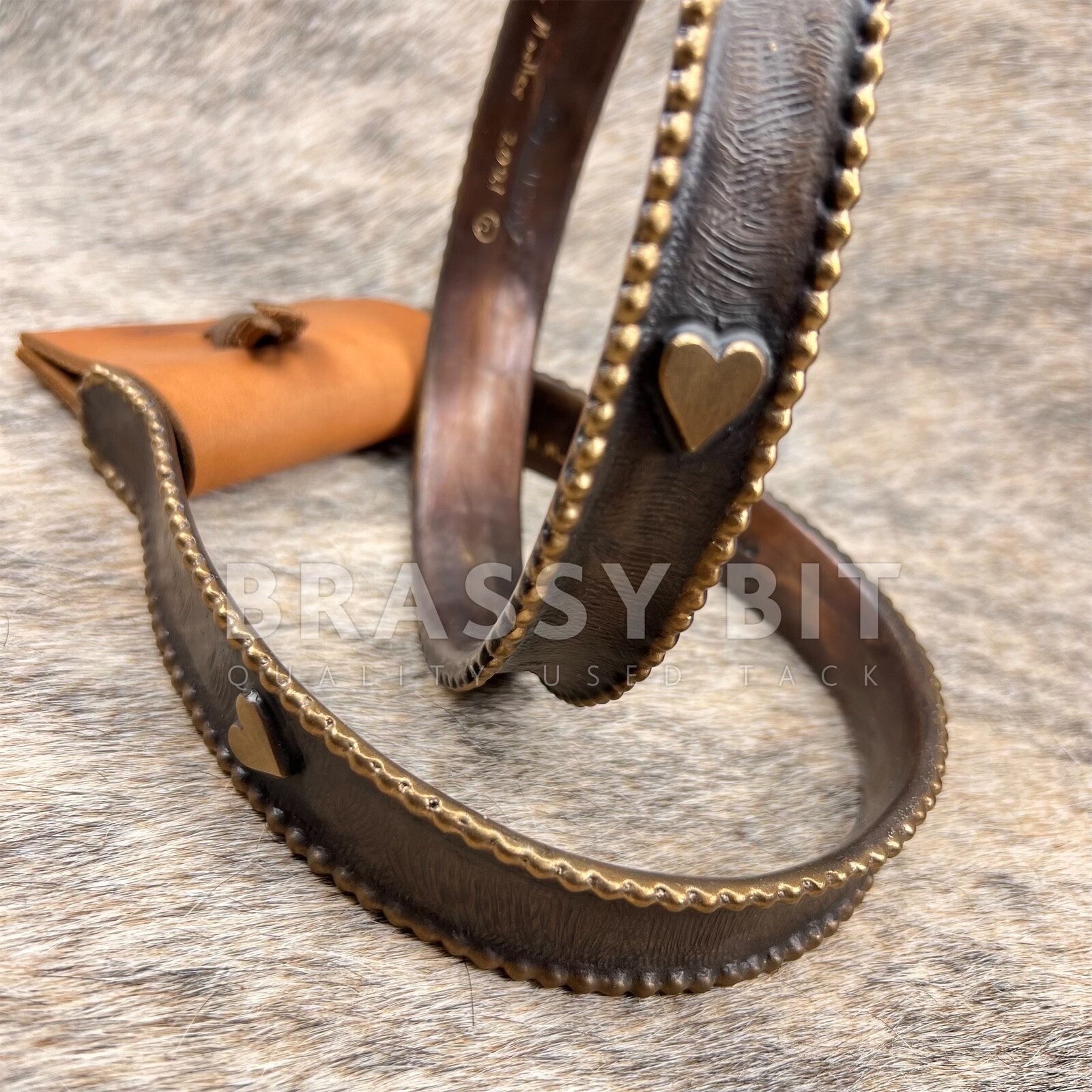 J Moeller Custom Cast Bronze Oxbow Stirrups