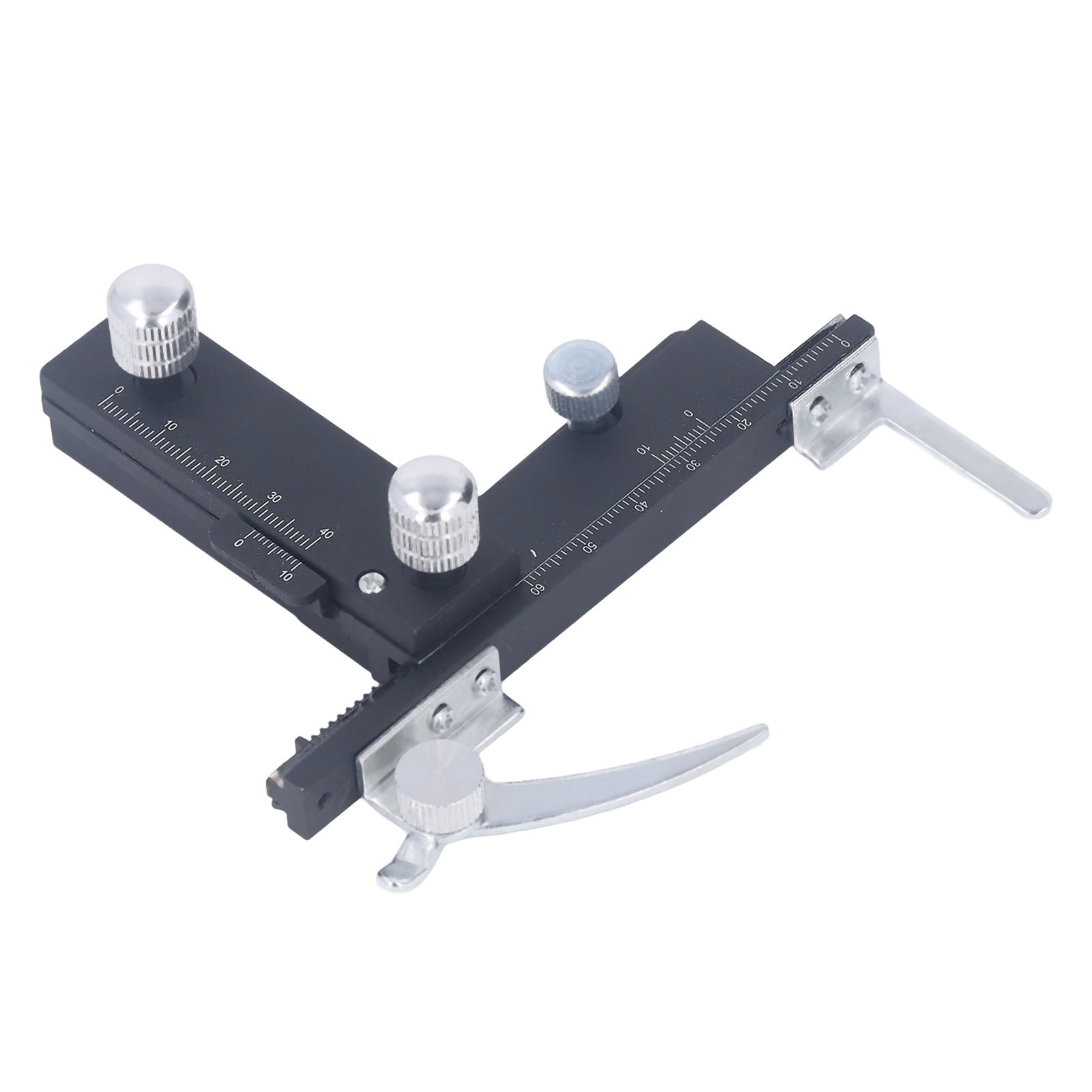 Microscope Movable Caliper Ruler Mechanical X-Y Movable Stage With Scale