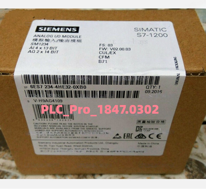 6ES7234-4HE30-0XB0 1PCS Brand New Siemens 6ES72344HE300XB0  Fast delivery