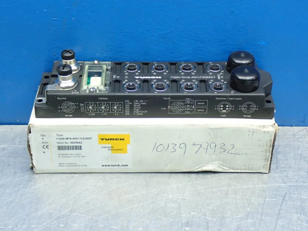 TURCK FIELDBUS I/O BLOCK FGEN-IM16-4001-/CS30007