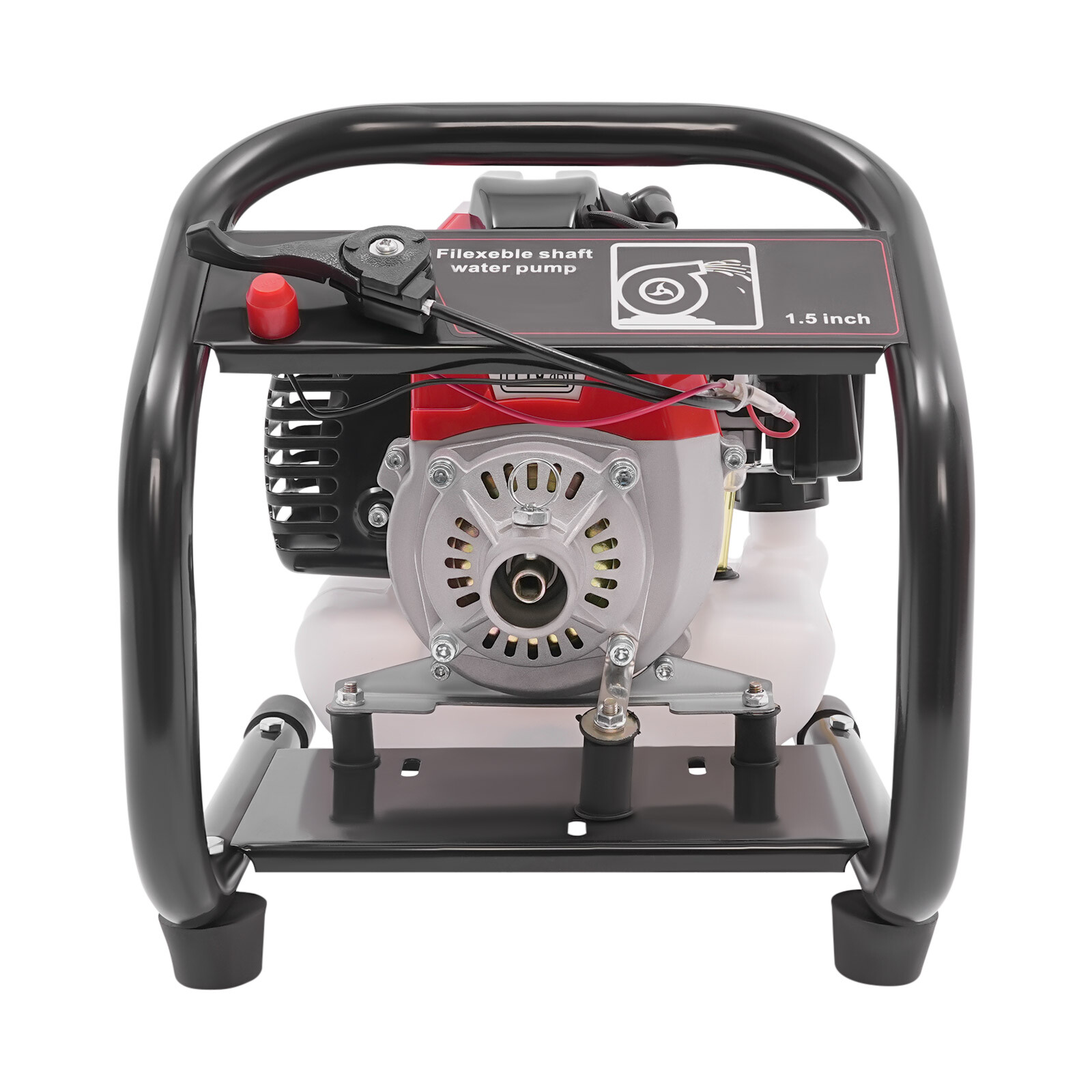 2 Stroke Portable Gasoline Water Pump 1.5" Gas-Powered Water Transfer Pump USA