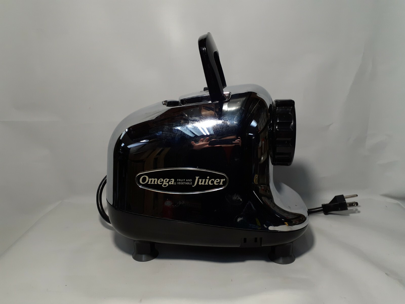 OMEGA JUICER 8005 Replacement Motor / Base Only - Genuine OEM, Silver,