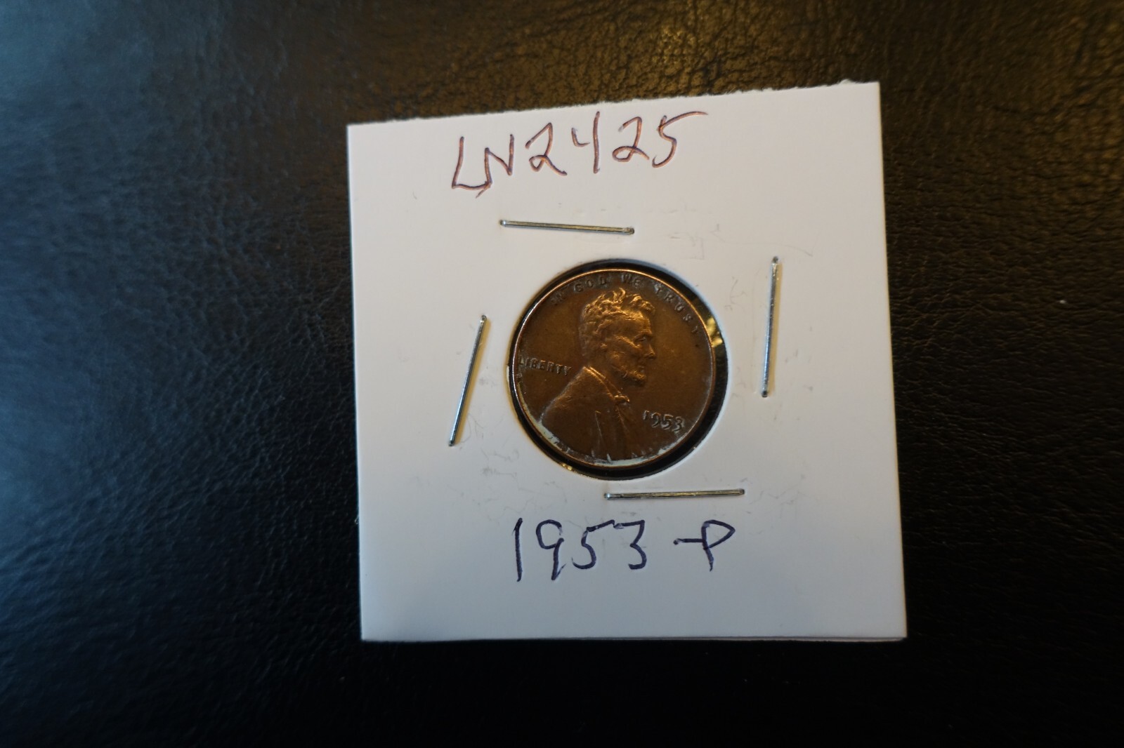1953-P 1 cent Lincoln Penny