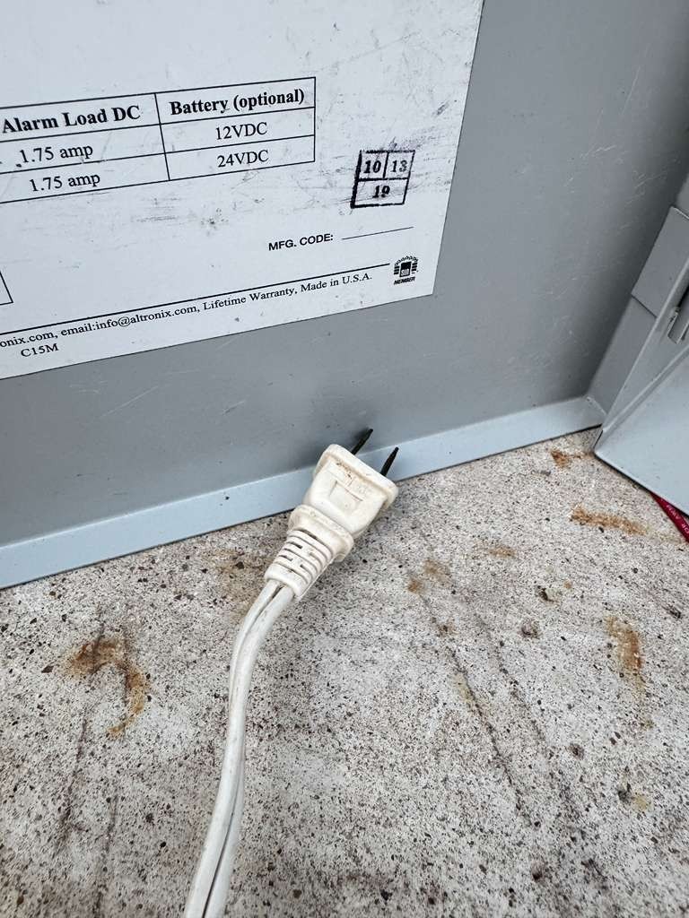 ALTRONIX AL176ULX Access Control Power Supply Charger