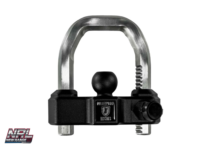 BulletProof Extreme Duty Trailer Coupler Lock Universal 1" Steel Bar Lock