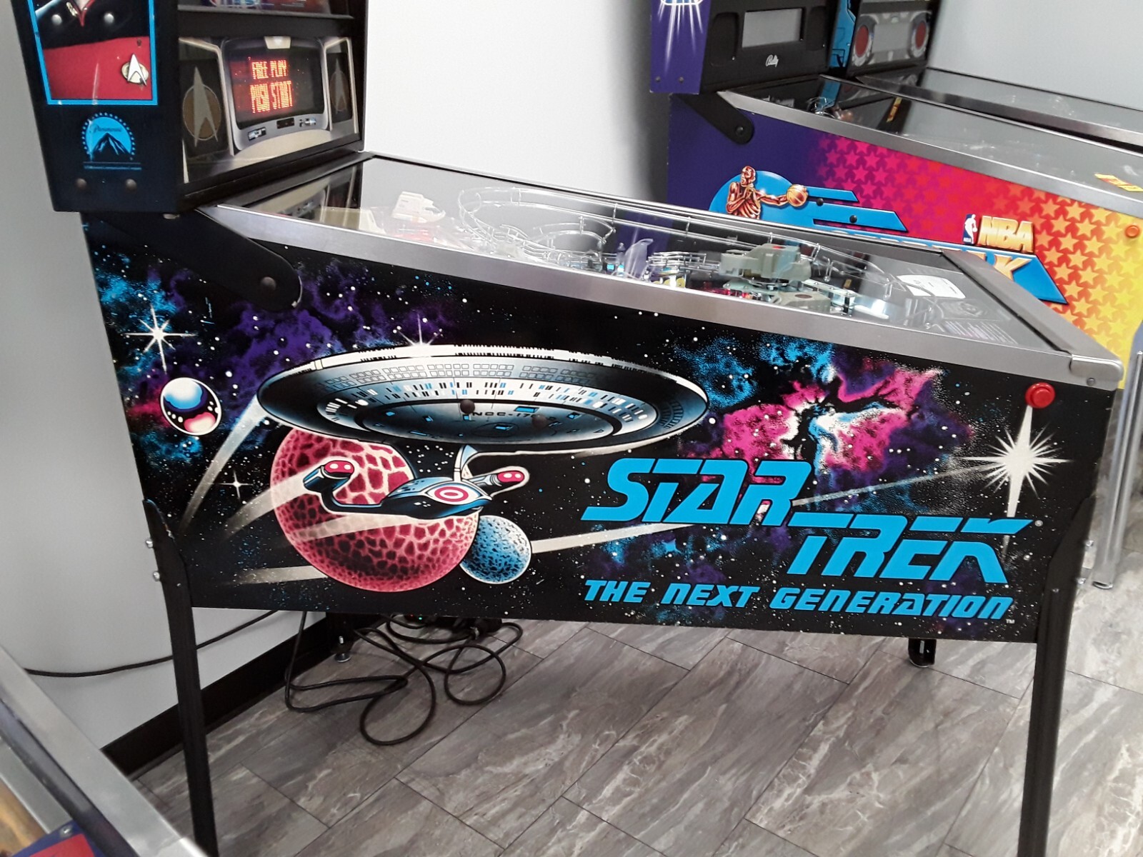 Star Trek The Next Generation By Williams Pinball Machine