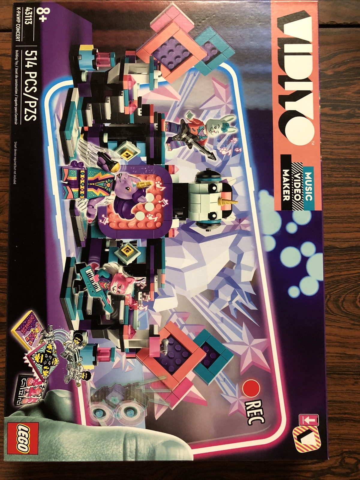 LEGO Vidiyo 43113 K-Pawp Concert 514 Pieces New Factory Sealed