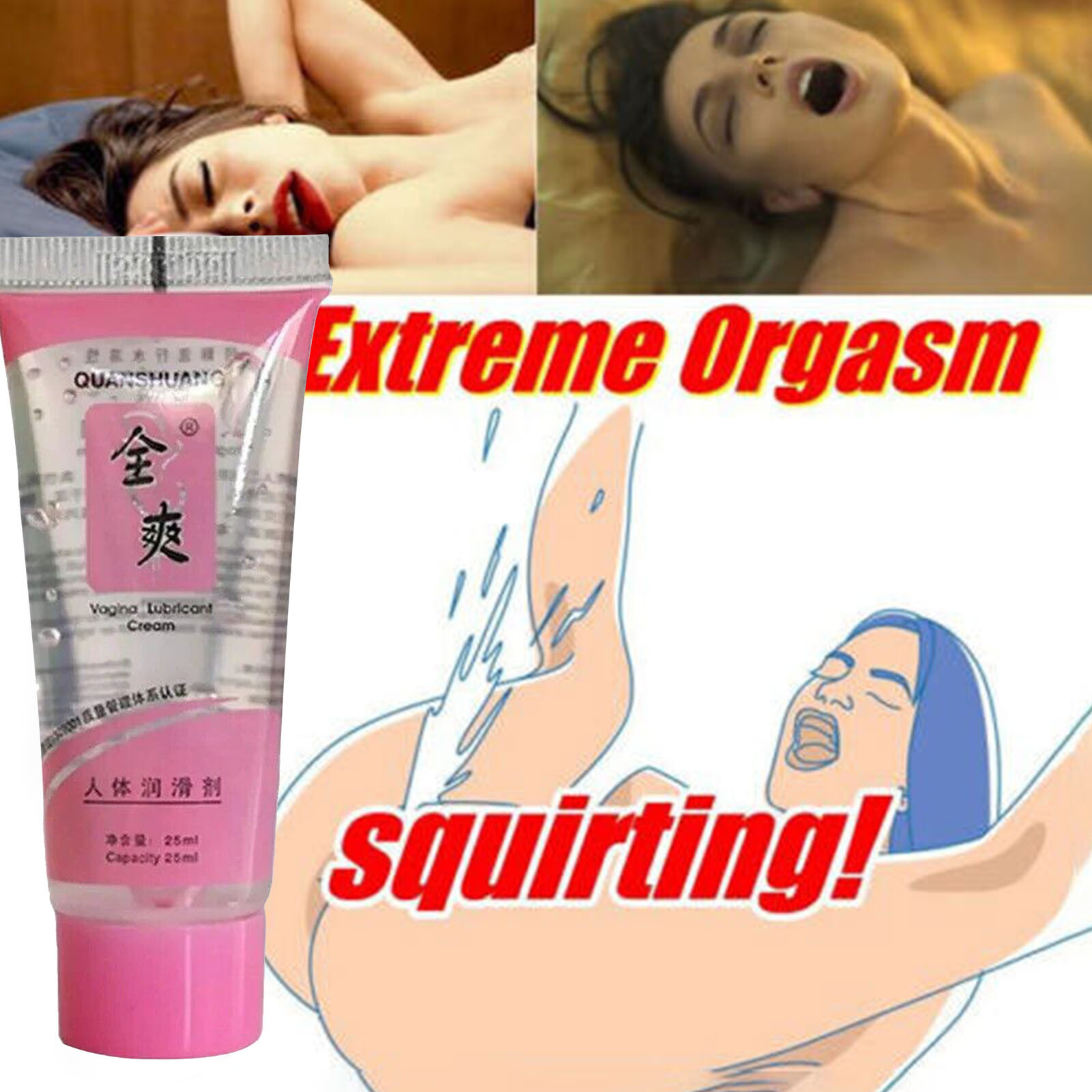 Intense Orgasmic Women Ascending Orgasm-Gel Sexual Drop Exciter Climax Adult Toy