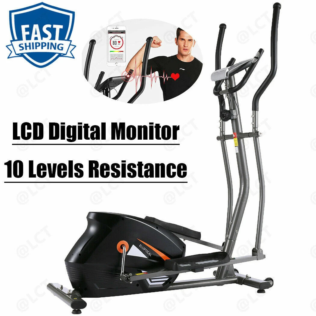 Magnetic Elliptical Exercise +Under Desk Fitness Training Machine for Home Gift