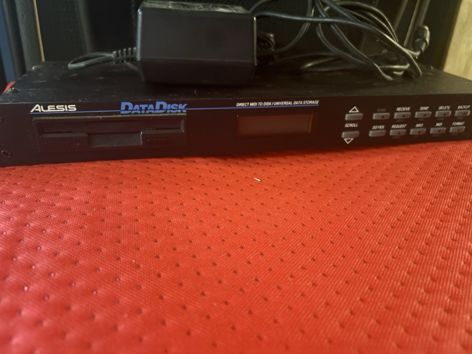 Alesis DataDisk Direct MIDI to Disk Universal Data Storage w/ Power supply