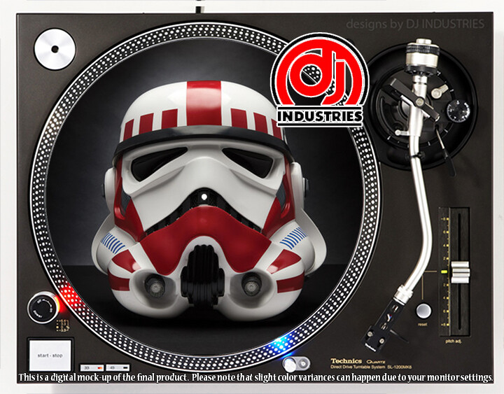 Shocktrooper - 7"-12" DJ slipmat for turntable record player