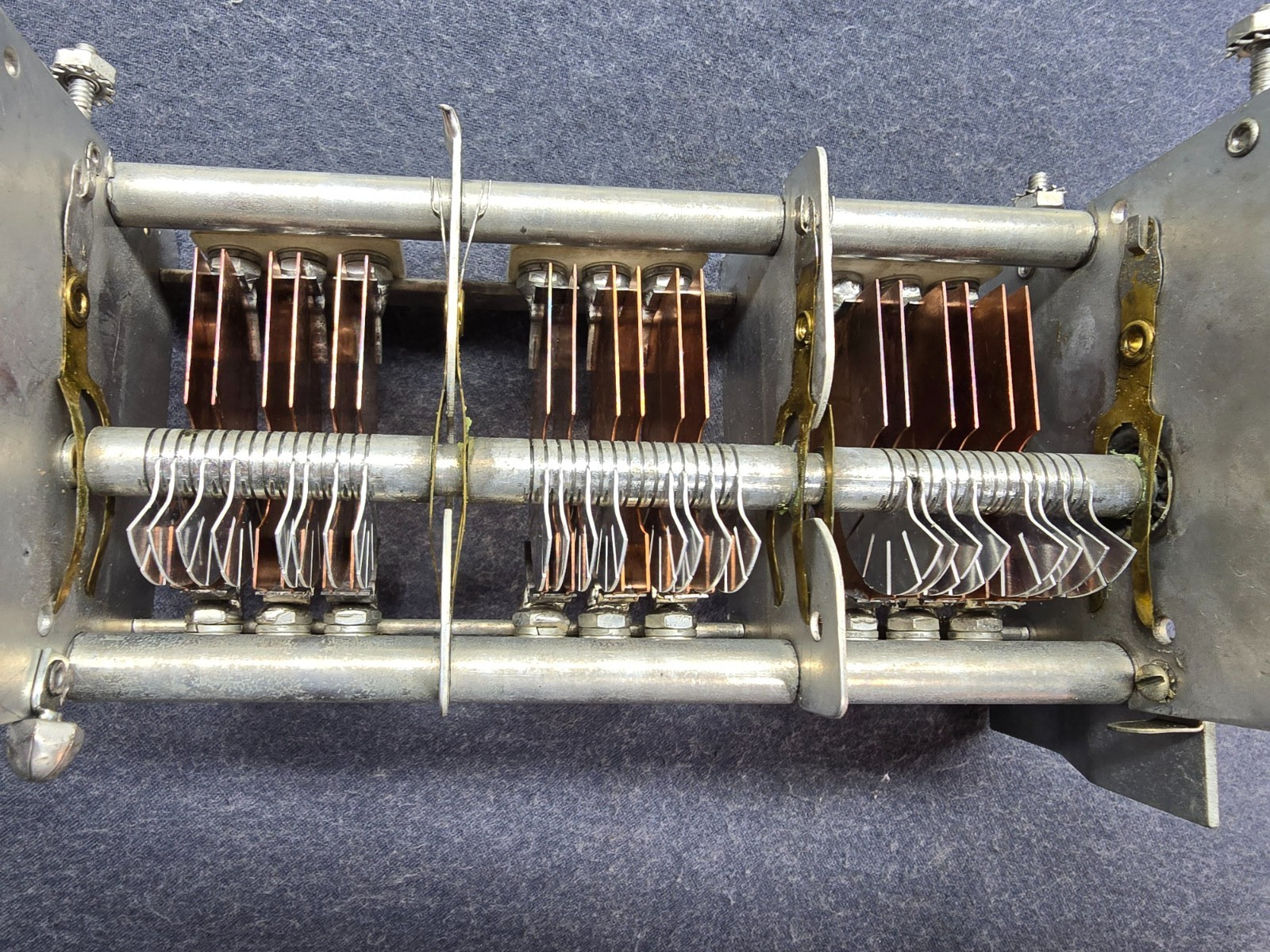 Hammarlund HQ - 180 Ham Radio Receiver Part - Band Spread Variable Capacitor