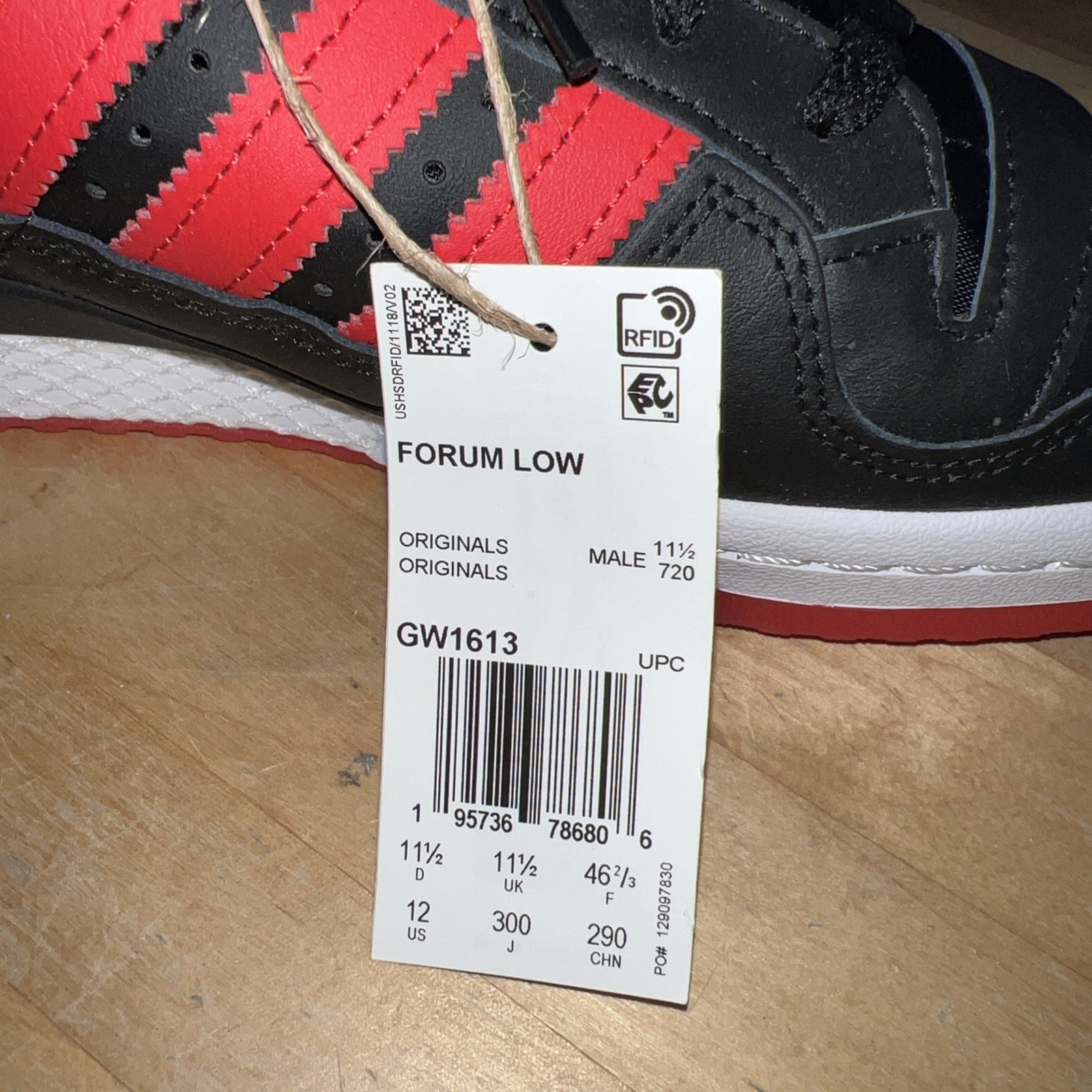 adidas Forum Low Mens Shoes/ Sneaker Size 12