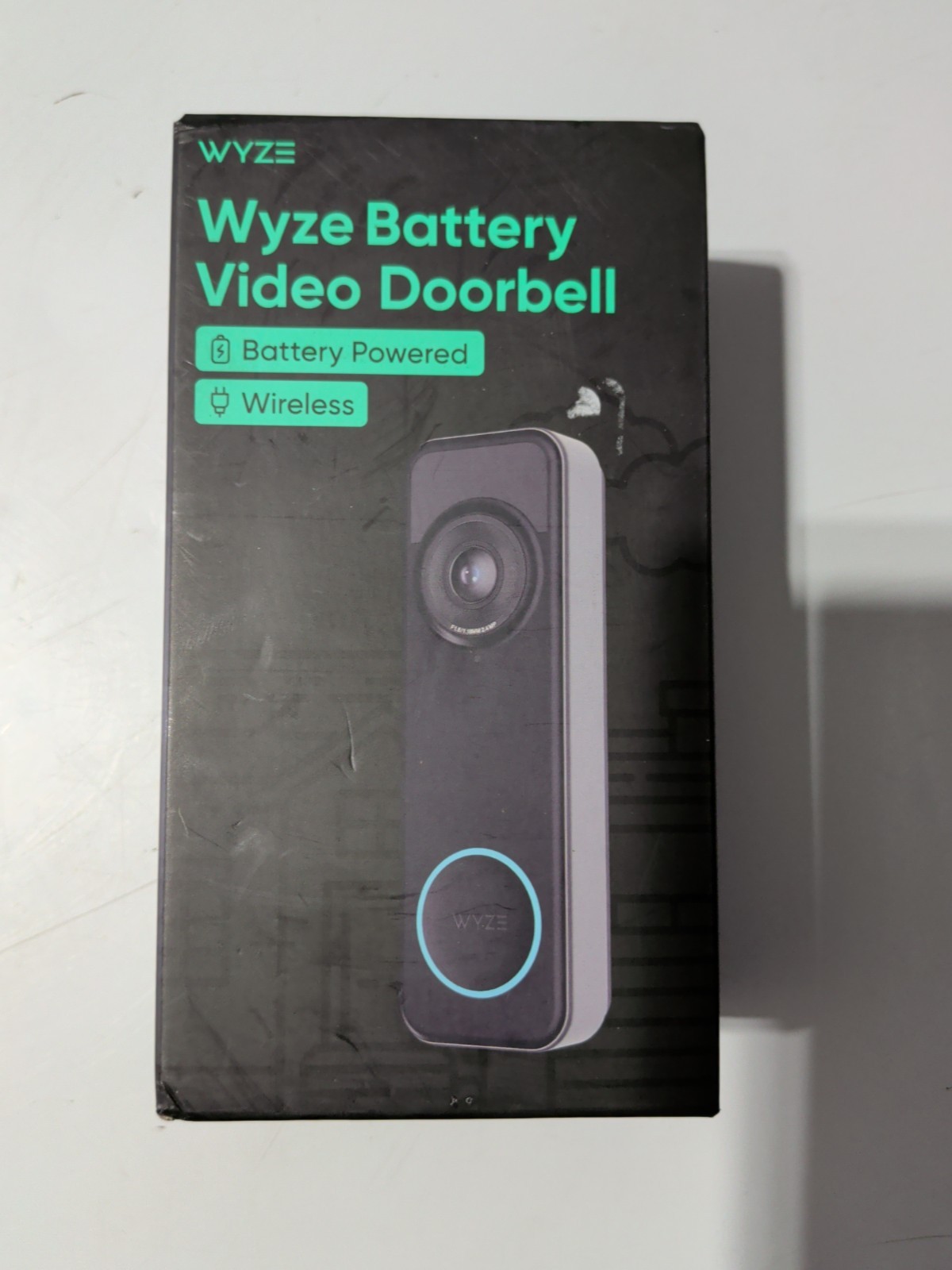 New Wyze Wireless Battery Video Doorbell, HD Plus Video 2-Way Audio Night Vision