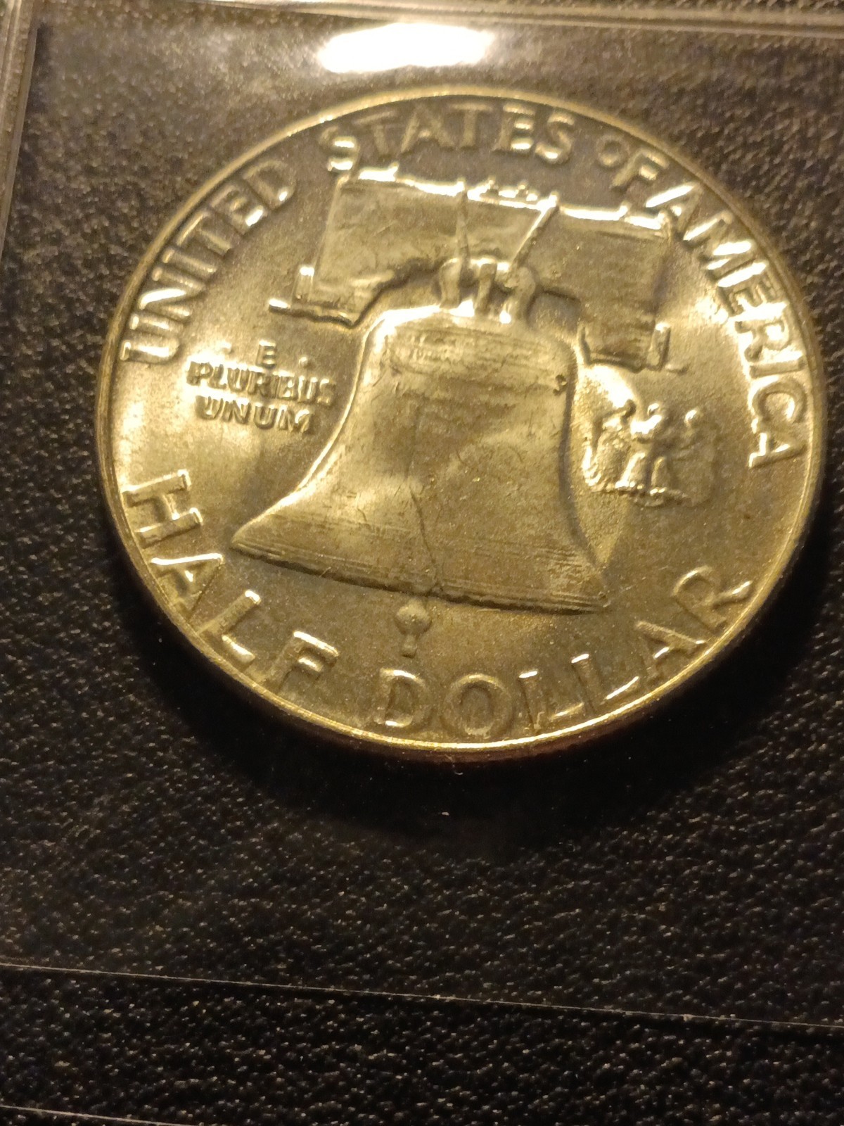 1956-P Franklin Half Dollar 90% SILVER Almost Uncirculated
