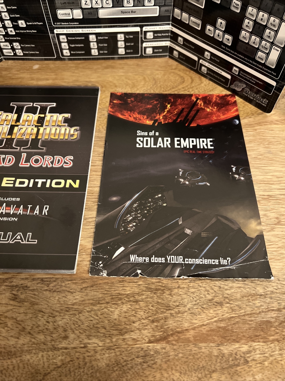 Galactic Civilization Two Dread Lords Gold Edition Video Game Pc Manual Book