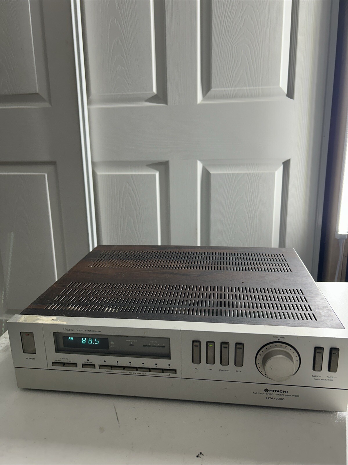 Vintage Hitachi HTA-7000 AM/FM Stereo Tuner Amplifier