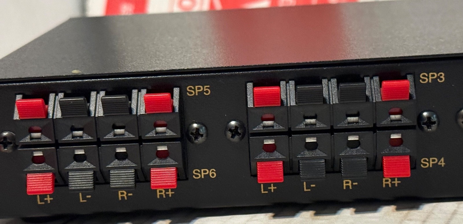 RUSSOUND SS-6 -6 SPEAKER SELECTOR SWITCH w/ PROTECTION -MADE IN USA!