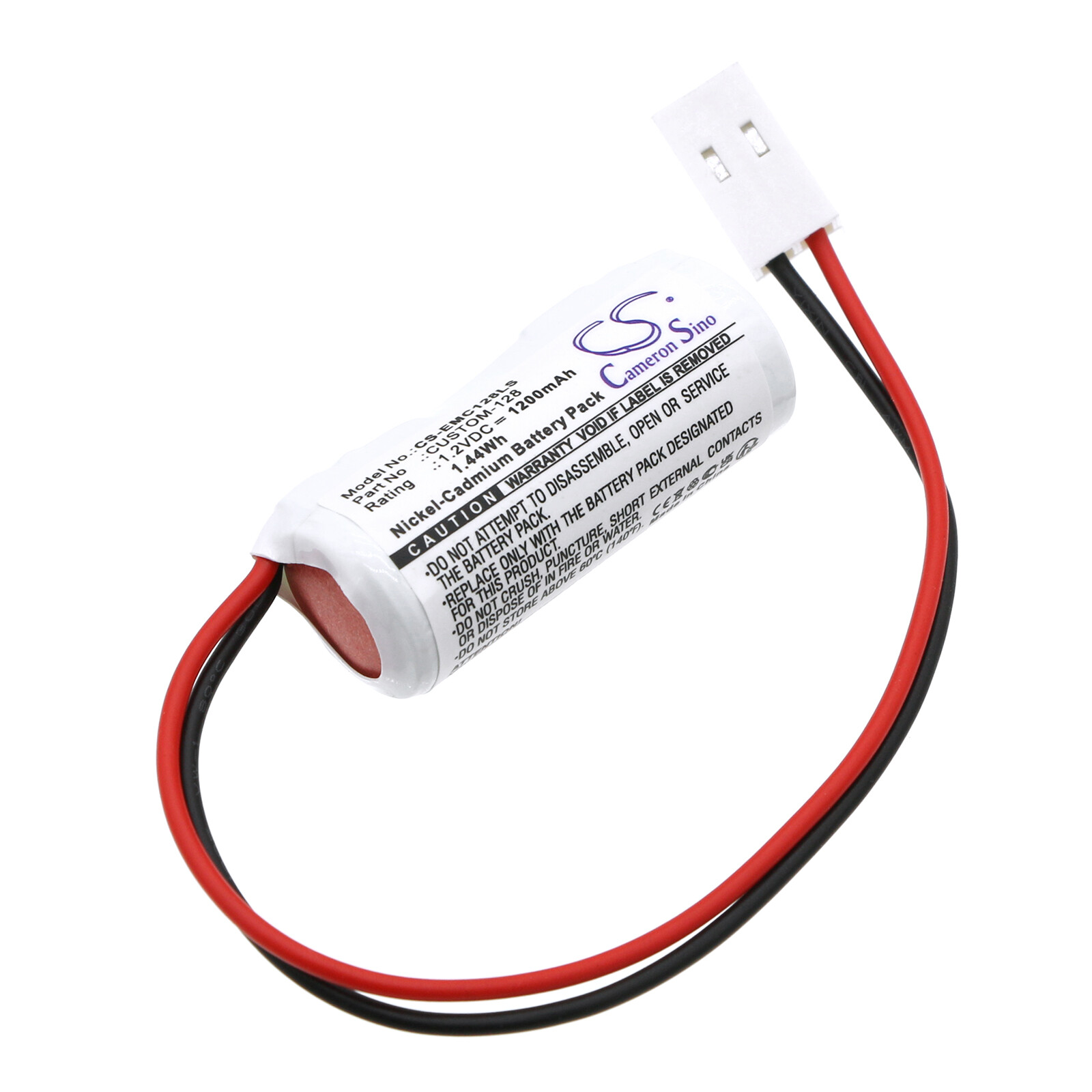 1200mAh Battery for Lithonia ELB0300,ELB0604N,ELB1P201N1,NIC002,CUSTOM-128
