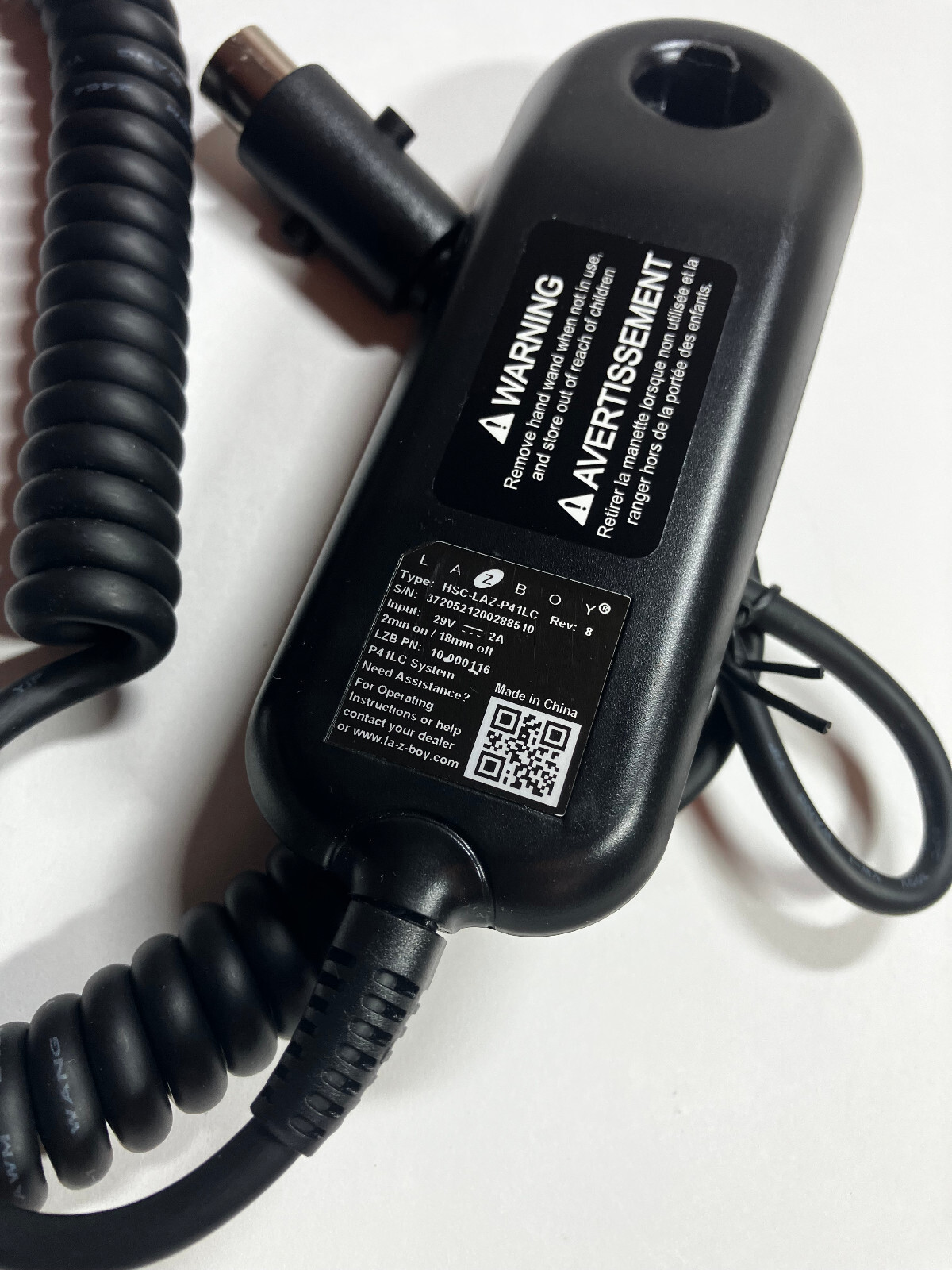 La-Z-Boy LAZBOY Reclining Chair Remote Control 10.000116 SHIPPED FREE SAME DAY